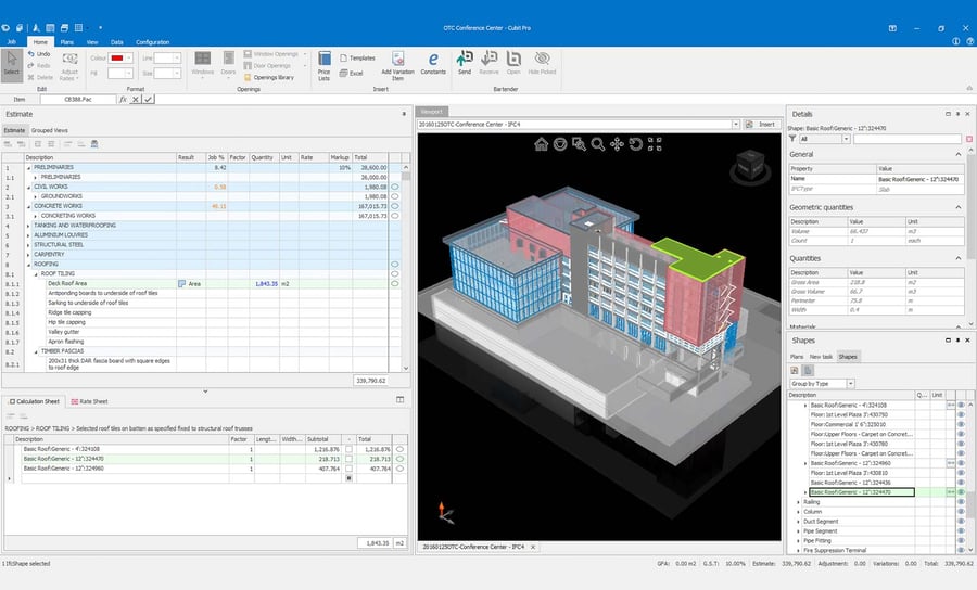 Natural Estimating for your BIM Takeoff.