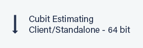 Cubit Estimating Standalone 64 bit button